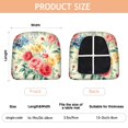 thumbnail image 3 of Pioneer Flower Seat Covers for Dining Room Chairs Set Of 6,Stretch Printed Washable Chair Seat Cover with Elastic Ties and Button,Removable Waterproof Couch Cushion Covers, 3 of 6