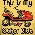 thumbnail image 3 of CafePress - Mower My Other Ride Light T Shirt - Light T-Shirt - CP, 3 of 4