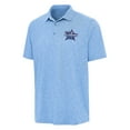 thumbnail image 2 of Men's Antigua Heather Powder Blue 2026 MLB All-Star Game Par 3 Polo, 2 of 3