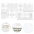 thumbnail image 3 of Practical Pegboard Storage Shelf Pegboard Storage Rack Wall Pegboard Holder, 3 of 9