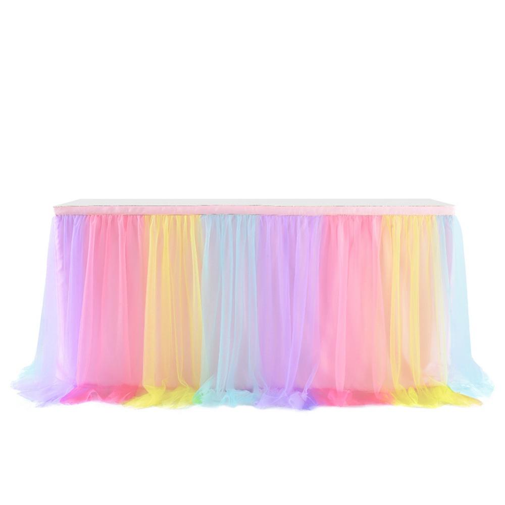 Jolly Tulle Table Skirting Home Decoration, Cake Dessert Table Tutu