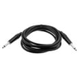 thumbnail image 4 of Cable de sonido perfecl 6.35 Mm A 6.35 Mm Para Amplificador De Guitarra Negro 3 metros, 4 of 6