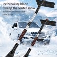 thumbnail image 2 of Miogawg Ice Scraper With Snow Brush For Car Windshield, Upgraded Extendable Snow Brush With Foam Grip For Truck Suv Vehicle Windows, Winter Essentials, 2 of 9