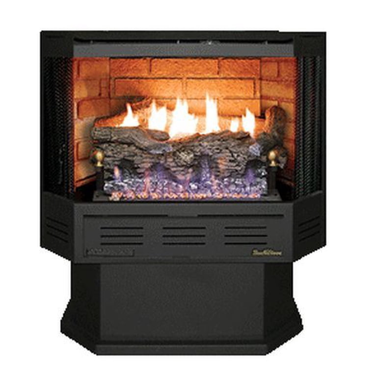 Buck Stove NV-C329B3-LP Thermostatic Vent Free Gas Stove - LP - Walmart.com