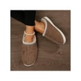 thumbnail image 5 of Women's Solid Color Slipper Boots with Plush Lining, Soft Sole Bedroom Slippers for Warmth & Comfort, Non-Slip Indoor Use 2026, 5 of 7