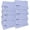 Blue, variant on The Original Shamwow, Super Absorbent, Multi Purpose Cleaning Chamois Towel Cloth, 16 Pack, Blue