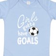 thumbnail image 4 of Inktastic Girls Gotta Have Goals- Soccer Girls Baby Bodysuit, 4 of 5