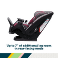 thumbnail image 4 of Safety 1st Grow and Go Extend ‘N Ride LX All-in-One Infant & Toddler Convertible Car Seat, Winehouse, 4 of 15