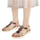 thumbnail image 4 of Sandalias de verano para mujer, sandalias planas sin cordones, zapatos romanos de cristal, sandalias informales con punta abierta Wmkox8yii  nm7835, 4 of 9