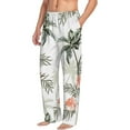 thumbnail image 2 of Bingfone Vintage Palm Trees Mens All Over Print Sleep Pajama Pants-Small, 2 of 9