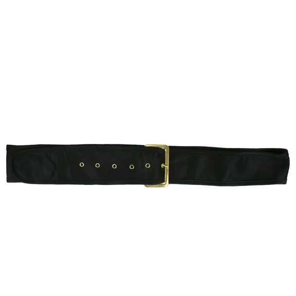 Northlight 56" Black and Silver Santa Claus Men's Christmas Belt Costume Accessory