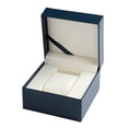 thumbnail image 4 of Caja de joyería para reloj individual, funda para reloj de pulsera con almohada, Estuche de Viaje para reloj de hombre, estuche organizador de joyería Yinane Caja de almacenamiento de relojes, 4 of 8