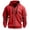 Red-O9, variant on Homeyce mens zip up hoodie Full Zip Long Sleeve Workout Athletic Sweatshirts Casual Lightweight Outdoor Tactical Cargo Hoodie Fall Winter Drawstring Zip Up Sports Jackets,Green XL
