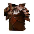 thumbnail image 3 of lionlar Gilet de Protection Médiéval pour Hommes avec Sangle Réglable Marron, 3 of 7
