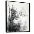 thumbnail image 2 of Designart "Classics Sumi Asian beauty I" Asian Floater Framed Canvas Print, 2 of 7
