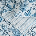 thumbnail image 6 of Coastal Inspired Reversible Quilted Coverlet Set with Shams, 2-Piece, Twin / Twin XL Size, 6 of 6