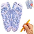 thumbnail image 1 of Reflexology Socks Set,Reflexology Socks with Trigger Point Massage Tool, Acupoint Socks Set, Acupressure Reflexology Foot Massage Socks,Foot Pain Relief Remedy for Foot Massage, 1 of 6