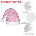 thumbnail image 4 of Balery Butterfly 1 Pattern Santa Hat Christmas Hat Funny Christmas Hat Christmas Knitted Beanie Hat For Kids, 4 of 6