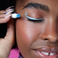 thumbnail image 2 of Lottie London Proud to Be Stamp Coloured Liner, Duo Coloured Stamp Eyeliner, Blue Peace, 1.3m, 2 of 17