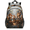 Black, variant on Rainbow Stained Glass Sea Turtle Backpack, Large Turtles Travel Laptop Backpack Men Women Work Business Computer Casual Daypack Rucksack, 18 Inch