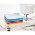 thumbnail image 3 of Connecting Threads Beginner Lap Throw Quilt Kit (40.5" x 56.5") - Half-Square Triangle Fun (Chambray Tonal), 3 of 5
