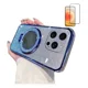 thumbnail image 1 of Funda Para iPhone 16 Pro Max Plus Espejo De Polvo Flash+mica, 1 of 8