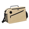 thumbnail image 1 of Bolsa térmica aislante para picnic con asa, bolso de mano, pantalla inteligente de temperatura, almacenamiento térmico para viajes y camping. Caqui, 1 of 8