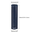 thumbnail image 2 of Unique Bargains Die Spring, 2 Pack 25mm OD 90mm Long Spiral Stamping Light Load Compression Die Springs, Blue, 2 of 5