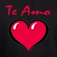 thumbnail image 3 of CafePress - Te Amo Hoodie (Dark) - Pullover Hoodie, Classic, Comfortable Hooded Sweatshirt, 3 of 4