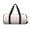 Pink Checkboard, variant on Pink Donut and Blue print Round Travel Duffel Bag is a foldable gym bag with an inner pocket, perfect for travel sports