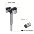 thumbnail image 2 of Forstner Drill Bit 2-3/4"(70mm) High-Speed Steel Multi-tooth Forstner Bit for Wood Plywood Plastic Drilling Tool, 2 of 6