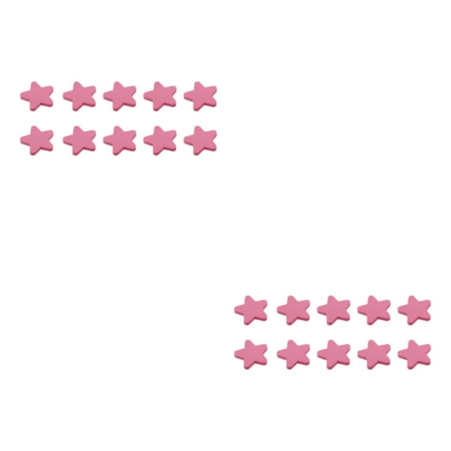 Guardoinrt Beautiful Star Shape Drawer Knobs Easy Installation And Durable Kids Star Shape Drawer Knobs Children Drawer Knobs pink trumpet 2Set