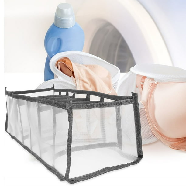 Hytrove 2Ud Organizer Para Ropa Interior Y Calcetines Caja Plegable De Tela Duradera Y Resistente