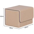 thumbnail image 5 of Caja de Almacenamiento de Tarjetas de Juegos Zulema Beige Estuche de Baraja de Cartas, 5 of 5