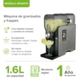 thumbnail image 3 of Máquina de bebidas y granizados 1.6 litros, 6 programas preestablecidos. Freppés, malteadas, helado suave y coctelería margaritas congeladas. AVERA MFRAP01, 3 of 9