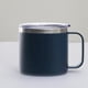 thumbnail image 4 of Bearachild Taza portátil de acero inoxidable con tapa de asa, Camper, taza para beber leche aislada al vacío, botella para acampar, hogar, coche al aire Mostrada Azul oscuro Bearachild HA010518-05B, 4 of 6