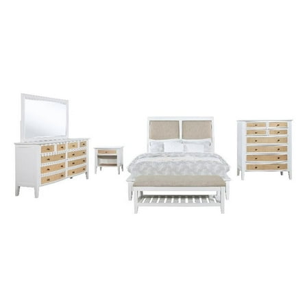 Bexhill 5-piece Queen Bedroom Set White