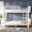 White, variant on URTR Queen over Queen Metal Bunk Bed, Space-Saving Bunk Bed with Ladders & Guardrails, Convertible to 2 Platform Beds, Upgraded Round-Pipe Frame for Teens & Adults, No Box Spring Needed, Black