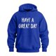 thumbnail image 3 of MHFRRA Sudadera con Capucha Gráfica Divertida, Informal, Cómoda y con Estampado de Letras para Uso Diario y Actividades Al Aire Libre Azul, 3 of 6