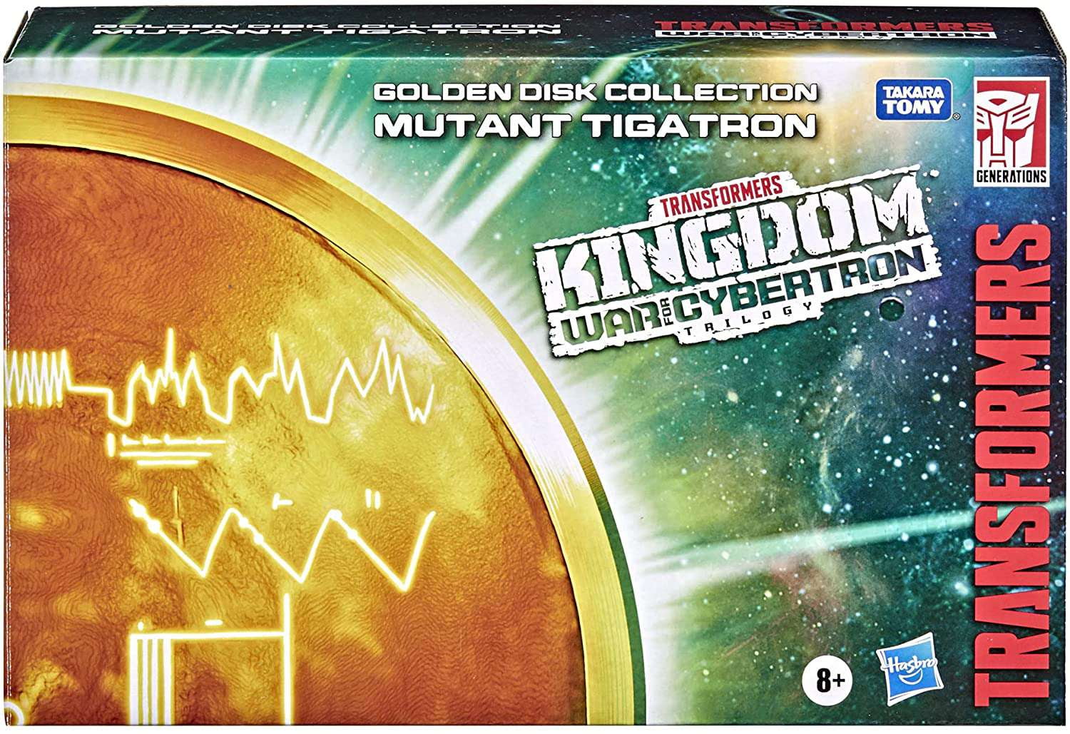 Transformers War for Cybertron Golden Disk Collection Chapter 3 Mutant Tigatron Action Figure