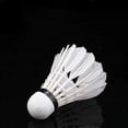 thumbnail image 1 of Badminton Goose Feather- Flying Stability Shuttlecock Ball,12Pcs, 1 of 4