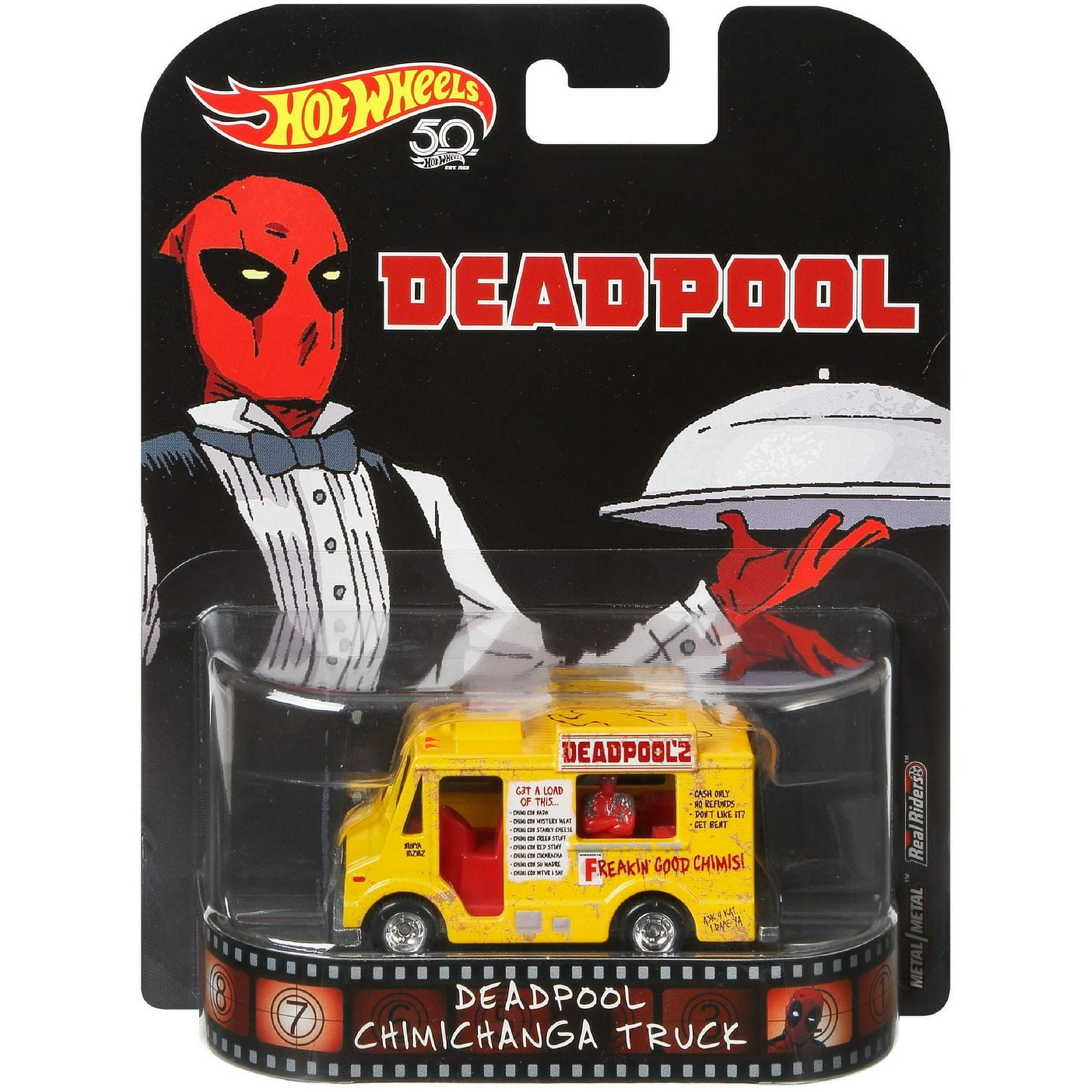 DEADPOOL TACO TRUCK ミニカー　ホットウィール Hot Wheels Deadpool Chimichanga 164 Scale Vehicle : Amazon