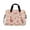 Pink Christmas Elements, variant on 16" Laptop Briefcase for Work Travel Laptop Shoulder Bag Carrying Handbag Laptop Case Pink Cute Christmas Icons