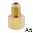 thumbnail image 1 of Adaptadores de tanque de refrigeración Soledad de latón 1/4 SAE a 1/2 paquete de 5, 1 of 8