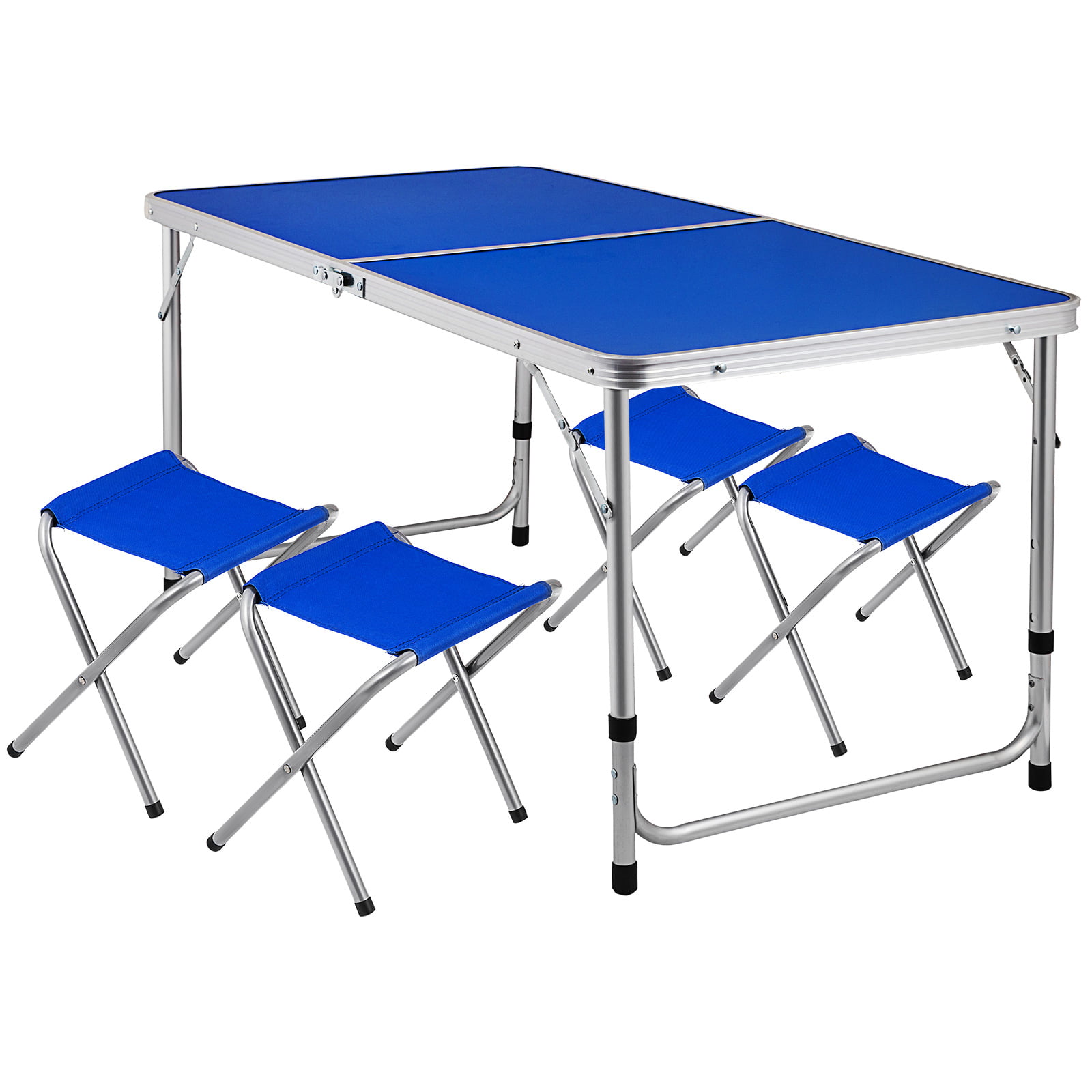 Details about   2 in 1 Folding Table Chair Portable Indoor Outdoor Picnic Party Dining Camp Tool 