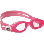 Aqua Sphere Moby Kid Goggles: Pink with Clear Lens