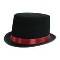 thumbnail image 4 of Disfraz de mago con sombrero de copa, disfraz de mayordomo, esmoquin formal para eventos teatrales. Altura 11cm C 52CM, 4 of 9
