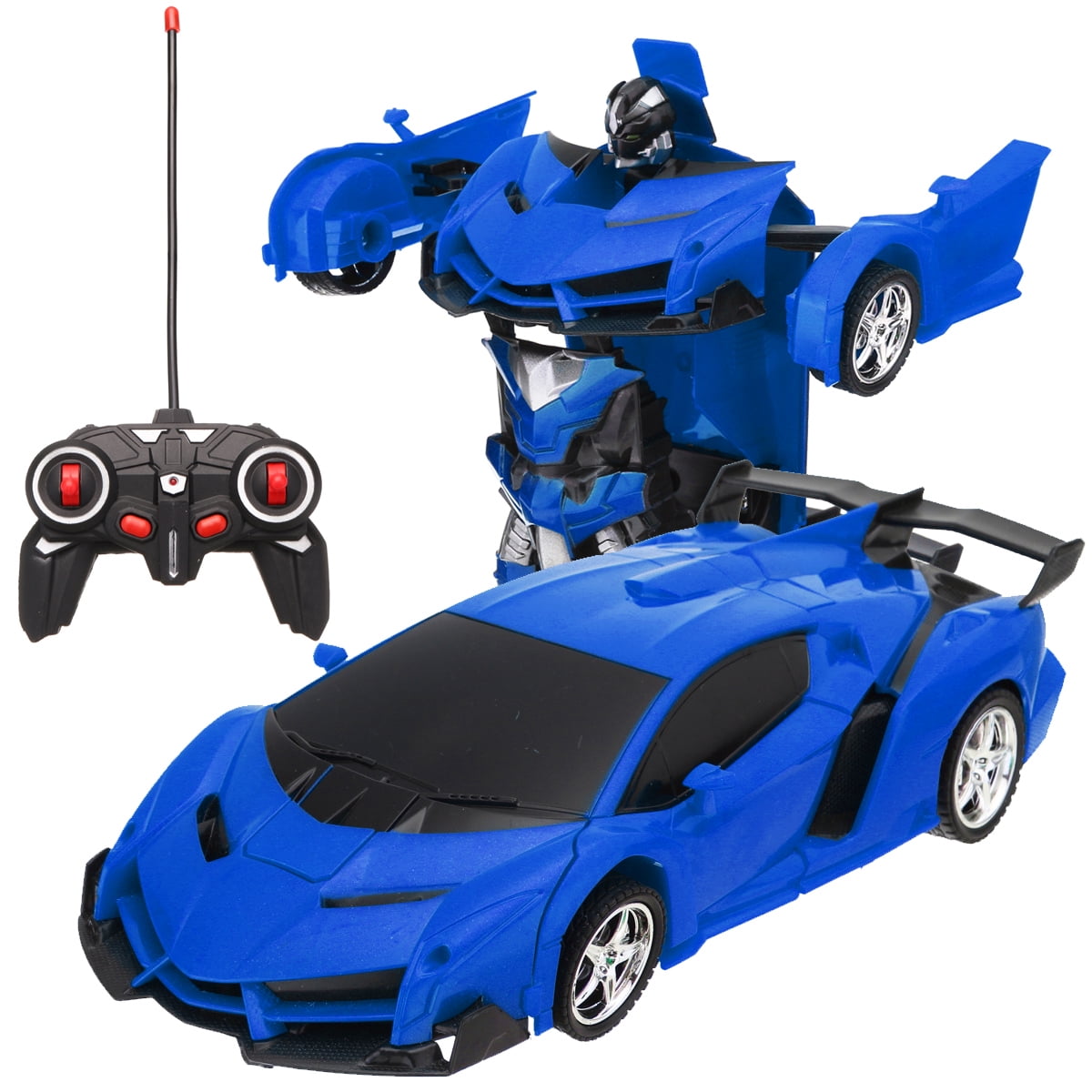 Electronic Remote Control RC Vehicles,Robot Car,RC Car Racing Cars Transformation Car Toy Ultra-Sensing Gesture Control Car Model Kids Toy Finetoknow Transformation Car Robot