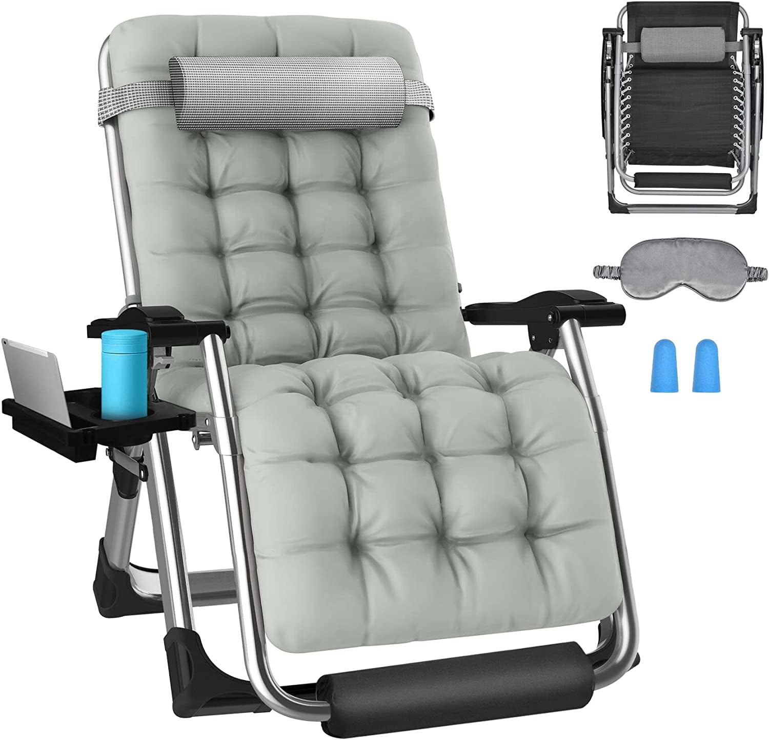 Suteck Zero Gravity Chair 29In, Gravity Recliner Chair for Indoor