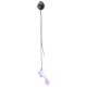 thumbnail image 1 of Cat Feather Toy Cat Teaser Catcher Kitten Kitty Juguetes interactivos para gatos Púrpura pájaro morado Yuyangstore Juguetes para gatos varita, 1 of 8
